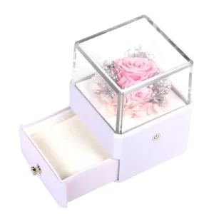 Bröllopssmycken Box att erbjuda Ljusrosa